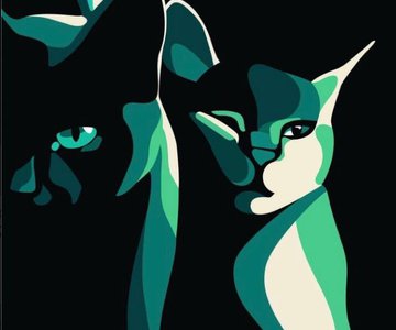 Зеленые коты