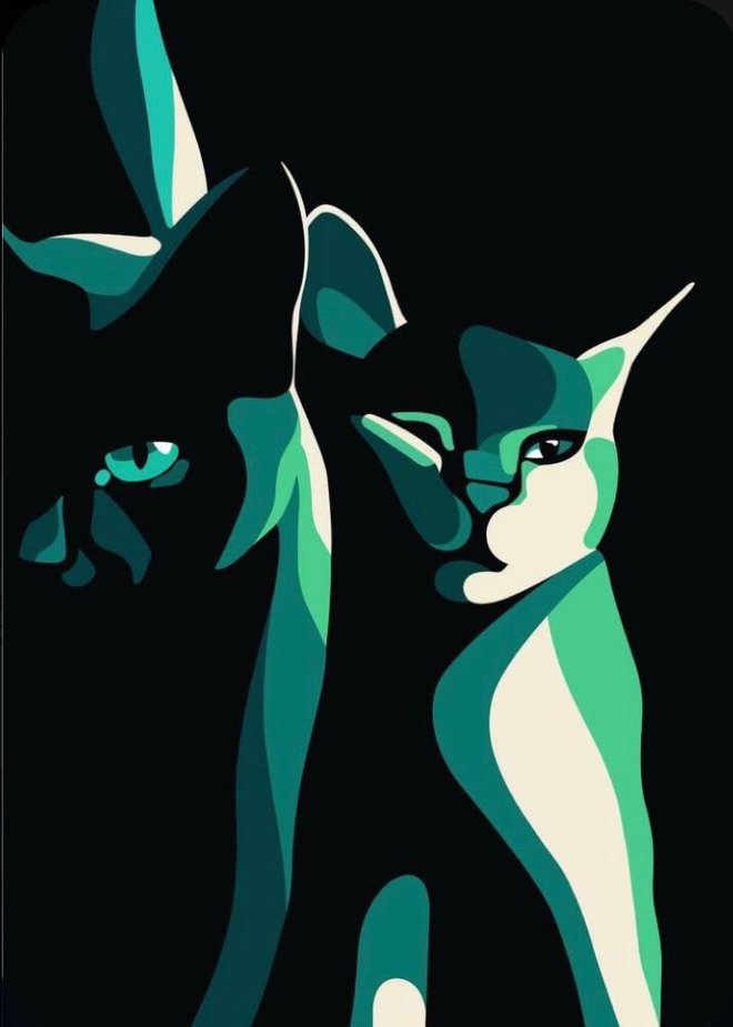 Зеленые коты
