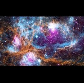 Космическая акварель