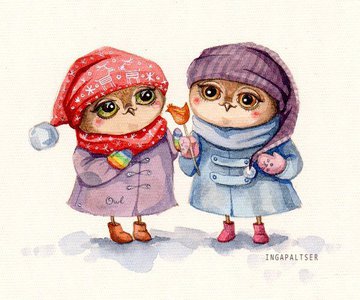 Совушки-подружки