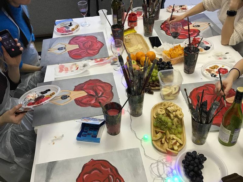 Мастер-классы по рисованию PaintandWine.ru