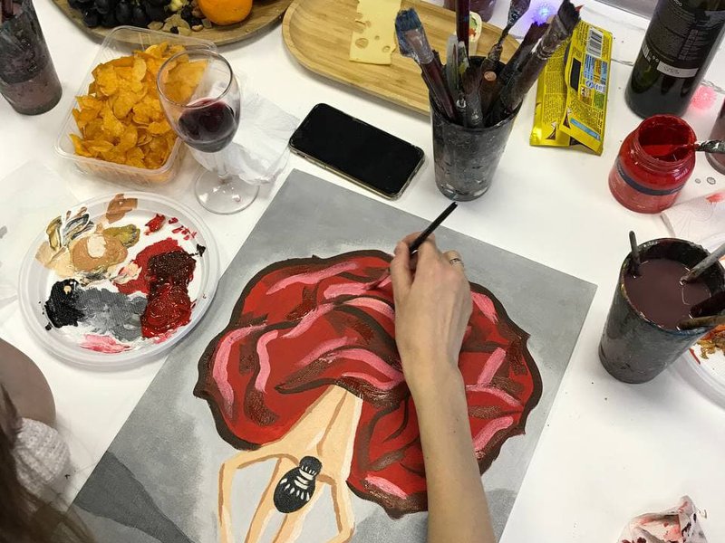 Мастер-классы по рисованию PaintandWine.ru